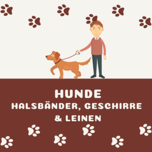 Halsbänder, Geschirre & Leinen