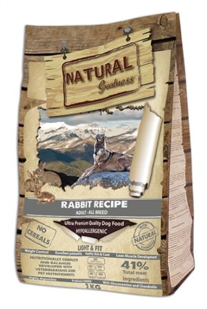 NATURAL GREATNESS Kaninchen Light & Fit Rezeptur 2 Kg / 10 Kg