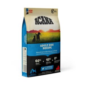 ACANA Trockenfutter Rezeptur für erwachsene Hunde 2 Kg / 6 Kg / 11,4 Kg / 17 Kg