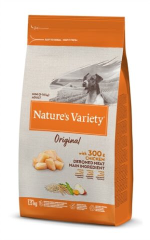 NATURES VARIETY Original Mini-Huhn Adult 1,5 Kg / 7 Kg