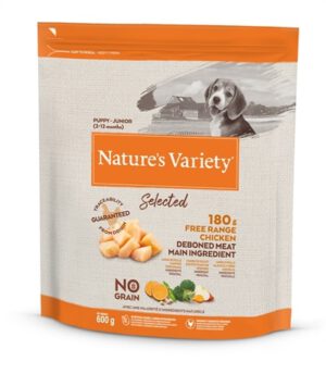 NATURES VARIETY Selected Huhn aus Freilandhaltung Welpen 600 g / 2 Kg / 10 Kg