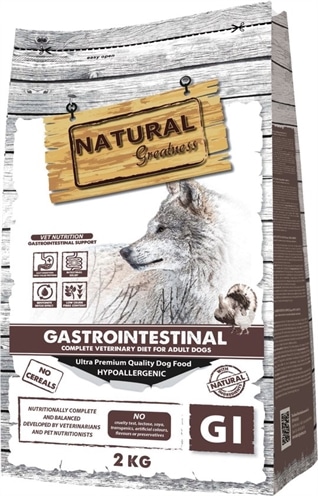 NATURAL GREATNESS Veterinärdiät für Hunde Gastrointestinal Complete