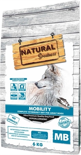 NATURAL GREATNESS Veterinärdiät für Hunde Mobility Complete Adult