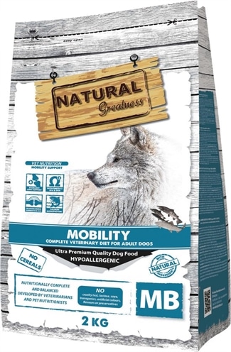 NATURAL GREATNESS Veterinärdiät für Hunde Mobility Complete Adult