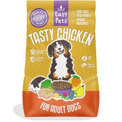 EASYPETS Trockenfutter Adult „Tasty Chicken“ getreidefrei