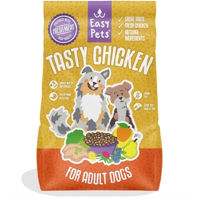 EASYPETS Trockenfutter Adult „Tasty Chicken“ getreidefrei