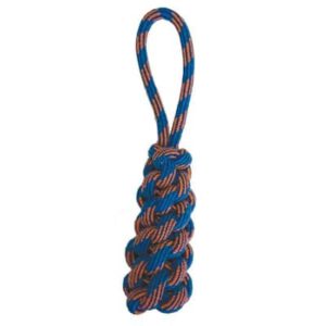 HAPPY PET Zugseil twistet blau/orange