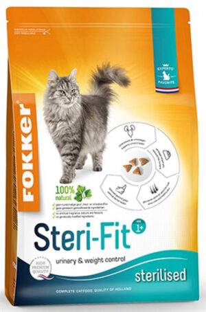 FOKKER Trockenfutter Steri-Fit Katzen