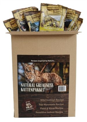 NATURAL GREATNESS Probierpaket Trockenfutter Katze