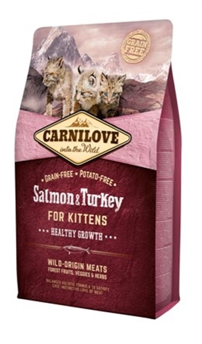 CARNILOVE Trockenfutter für Kitten Lachs/Truthahn