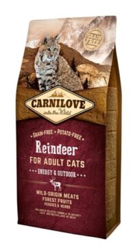 CARNILOVE Trockenfutter für Katzen Rentier Energy/Outdoor