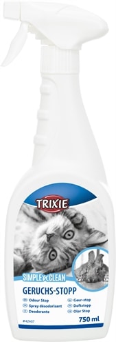 TRIXIE Simple’n’Clean Geruchsstopper geruchsneutral Aktivkohle 750 ml