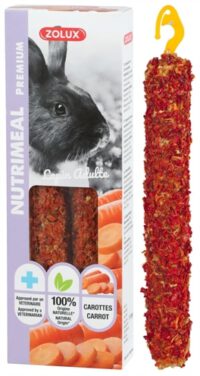 ZOLUX Nutrimeal Stick Kaninchen Karotte 2 Stück