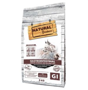 NATURAL GREATNESS Trockenfutter für Katzen Veterinärdiät Gastrointestinal Complete 5 Kg