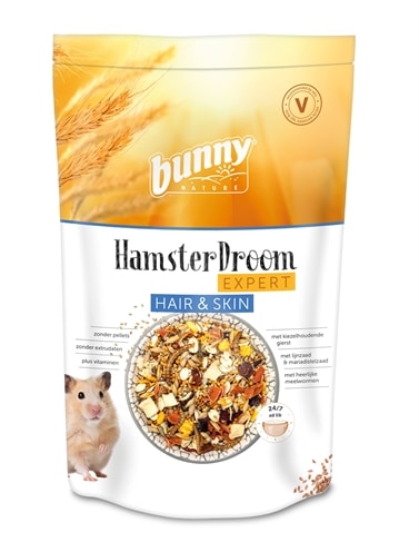 BUNNY NATURE Hamster-Traum Expert Hair & Skin 500 Gramm