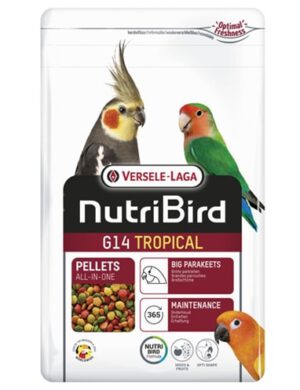 VERSELE_LAGA Nutribird G14 Alleinfuttermittel für Großsittiche 1 KG