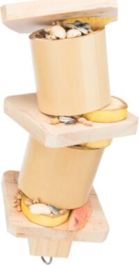 TRIXIE Snack Spielzeug Bambus/Holz natur