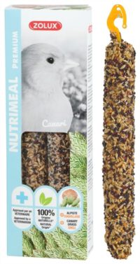 ZOLUX Nutrimeal Stick Kanarienvogel-Saat 2 Stück 110 Gramm