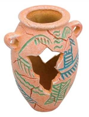 ZOLUX Ornamentale Ägyptische Vase 10 cm