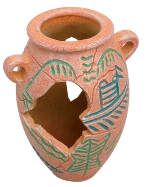 ZOLUX Ornamentale Ägyptische Vase 10 cm