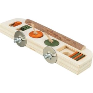 TRIXIE Snack Spielzeug aus Holz 25 x 9 x 4 cm